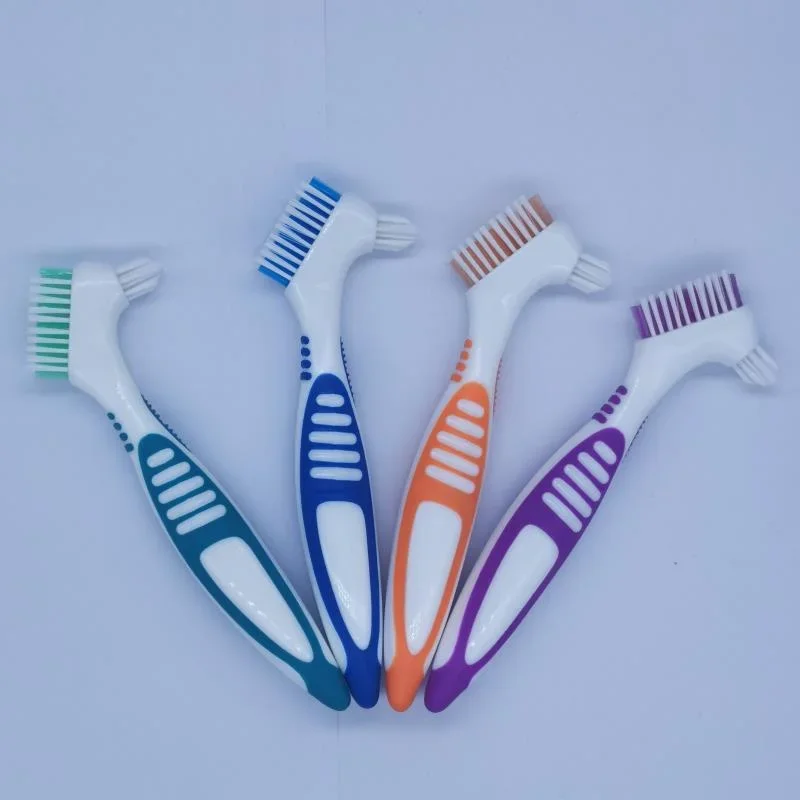 Denture Cleaning Brush Bristles Ergonomic Rubber Handle Multi-Layered Bristles False Teeth Brush Oral Care Tool Toothbrush
Denture Cleaning Brush Bristles Ergonomic Rubber Handle Multi-Layered Bristles False Teeth Brush Oral Care Tool Toothbrush