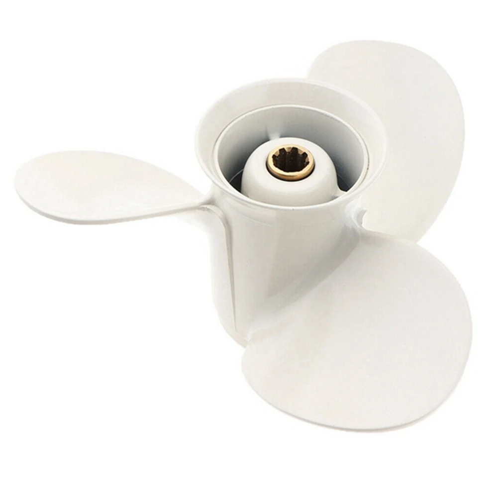 Propeller for Yamaha 9.9Hp 15Hp 9 1/4 X10 Boat Aluminum Alloy Screw 3 Blade 8 Spline Marine Engine Part 63V-45952-10-EL
Propeller for Yamaha 9.9Hp 15Hp 9 1/4 X10 Boat Aluminum Alloy Screw 3 Blade 8 Spline Marine Engine Part 63V-45952-10-EL