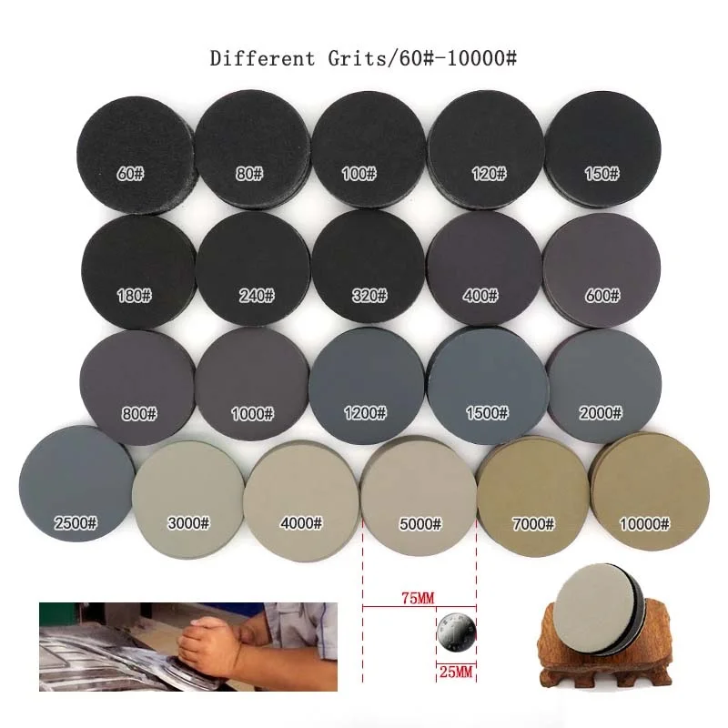 Accessories Sanding Disc Power Tools Sandpaper Tool Parts Silicon Carbide Wet Dry Wheel 3inch 50pcs 800-10000 Grit Circular Home
Accessories Sanding Disc Power Tools Sandpaper Tool Parts Silicon Carbide Wet Dry Wheel 3inch 50pcs 800-10000 Grit Circular Home