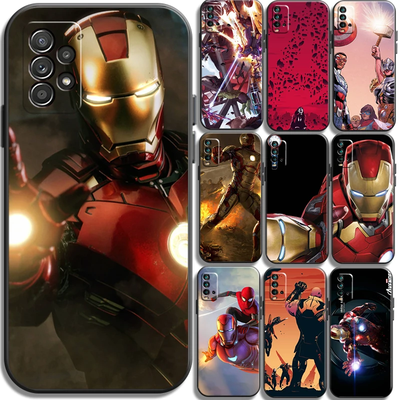 Marvel Iron Man Phone Cases For Xiaomi Redmi Note 9 Pro 5G 10 10S 10 Pro POCO F3 GT X3 GT M3 Carcasa Coque Funda Back Cover
Marvel Iron Man Phone Cases For Xiaomi Redmi Note 9 Pro 5G 10 10S 10 Pro POCO F3 GT X3 GT M3 Carcasa Coque Funda Back Cover
