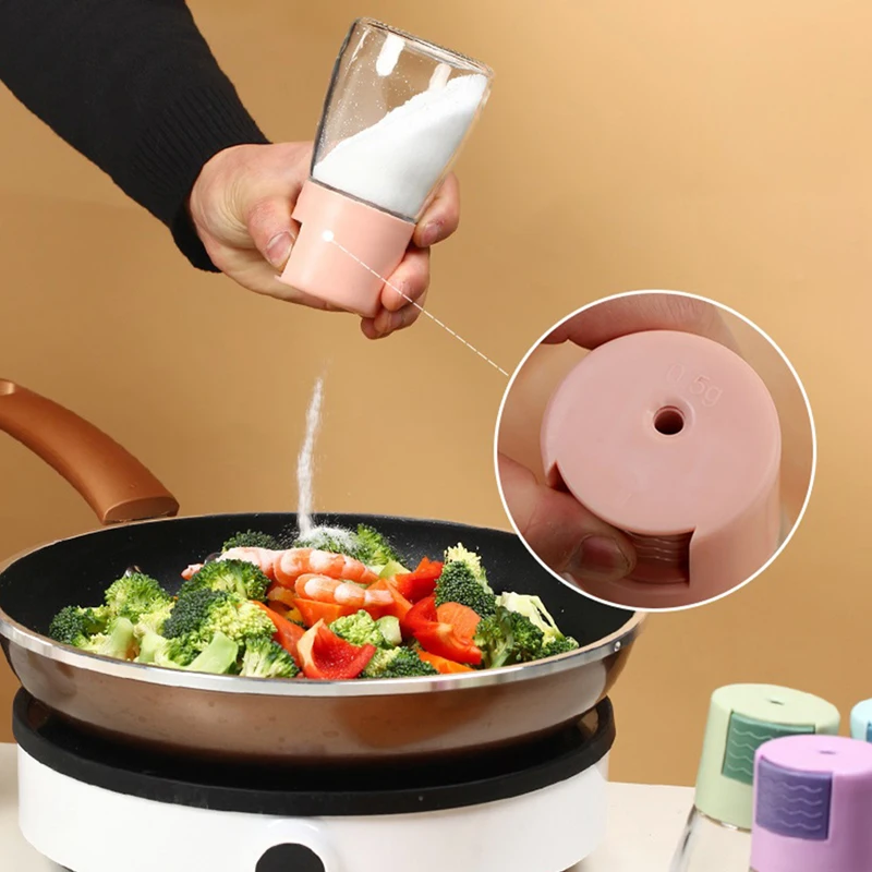 Kitchen Tools Accessories Quantitative Seasoning Dispenser Metering Spice Bottle Salt Pepper Cumin Powder Jar Cooking BBQ Tools
Kitchen Tools Accessories Quantitative Seasoning Dispenser Metering Spice Bottle Salt Pepper Cumin Powder Jar Cooking BBQ Tools