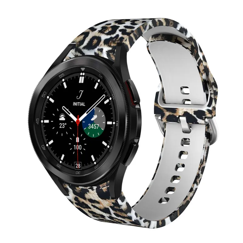 No Gaps Floral Print Band For Samsung Galaxy Watch 3 41mm Watch 4 classic 46mm 42mm 44mm 40mm Smartwatch Sport Silicone Bracelet
No Gaps Floral Print Band For Samsung Galaxy Watch 3 41mm Watch 4 classic 46mm 42mm 44mm 40mm Smartwatch Sport Silicone Bracelet