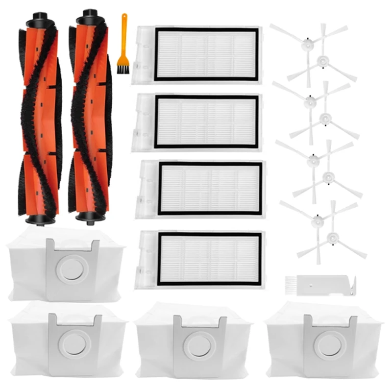Main Brush Side Brush Filter Dust Bag Replacement Accessories For Xiaomi Roidmi Eve Plus Robot Vacuum Cleaner
Main Brush Side Brush Filter Dust Bag Replacement Accessories For Xiaomi Roidmi Eve Plus Robot Vacuum Cleaner