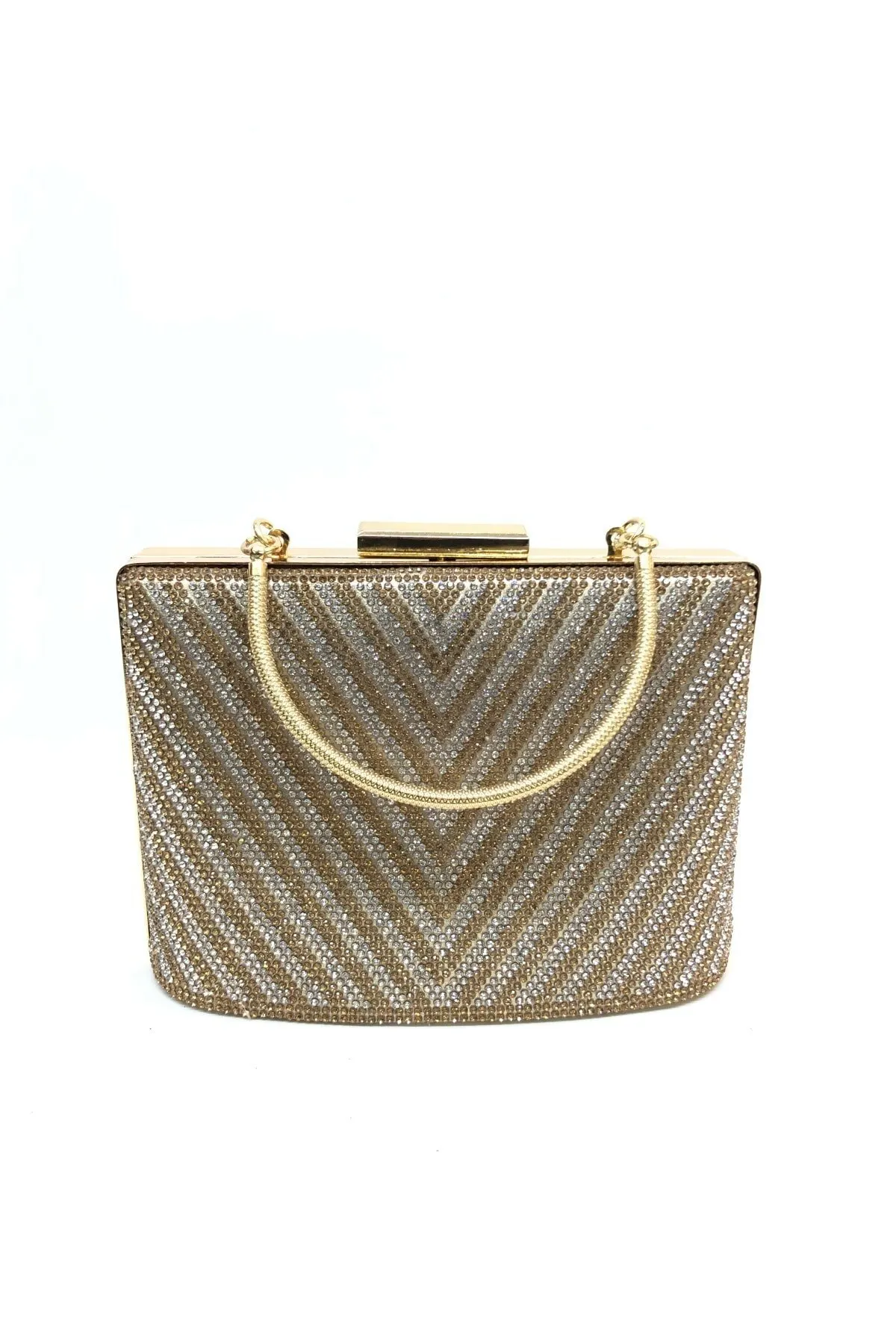 Women Evening Bag Gold Color Triangle Stone Dress Portfolio Clutch Bags Shoulder Bag Bag For Wedding Party
Women Evening Bag Gold Color Triangle Stone Dress Portfolio Clutch Bags Shoulder Bag Bag For Wedding Party