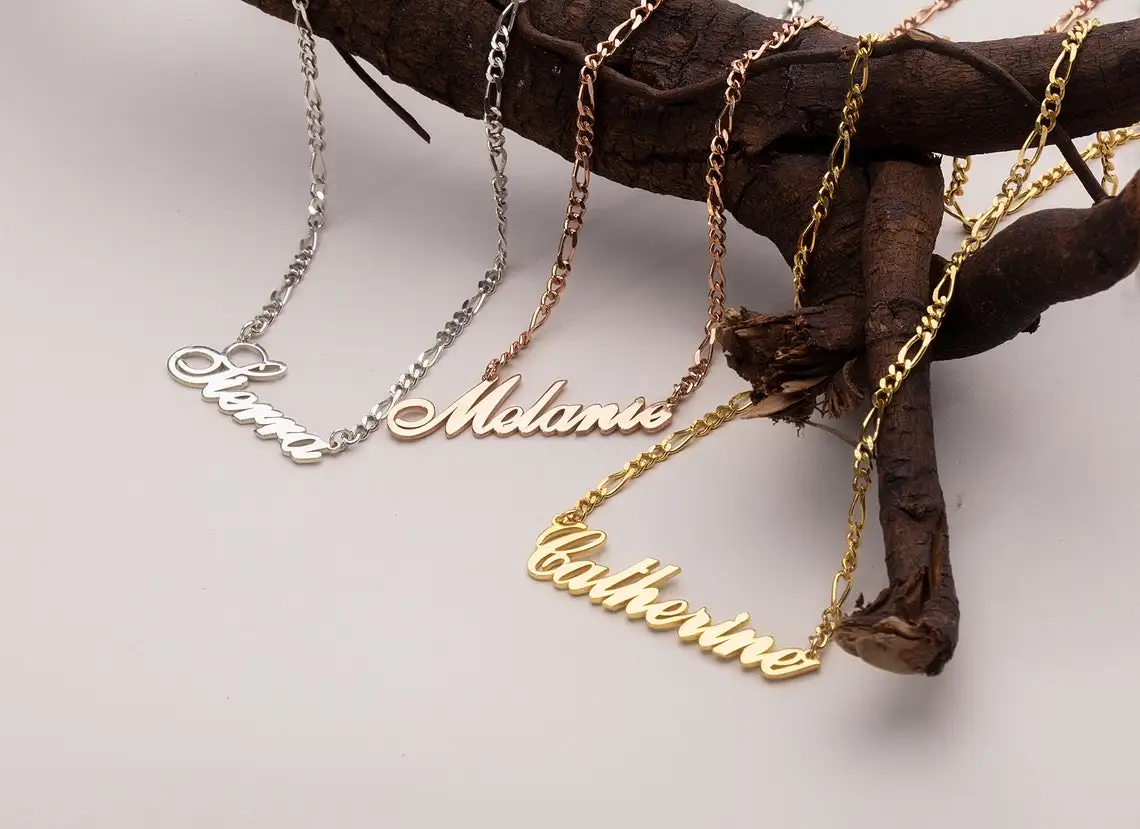Figaro Chain Custom Name Necklace Women Men Handmade Jewelry Stainless Steel Nameplate Choker Necklace Friends Gifts
Figaro Chain Custom Name Necklace Women Men Handmade Jewelry Stainless Steel Nameplate Choker Necklace Friends Gifts