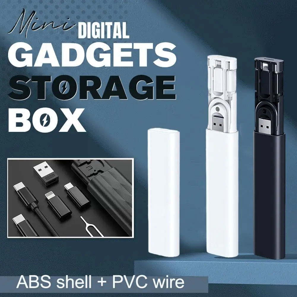 Multifunctional Data Cable Storage Box Portable Usb Cable /micro Storage Type Pin Charging A Memory Adapter To Card C/8pin G8q7
Multifunctional Data Cable Storage Box Portable Usb Cable /micro Storage Type Pin Charging A Memory Adapter To Card C/8pin G8q7