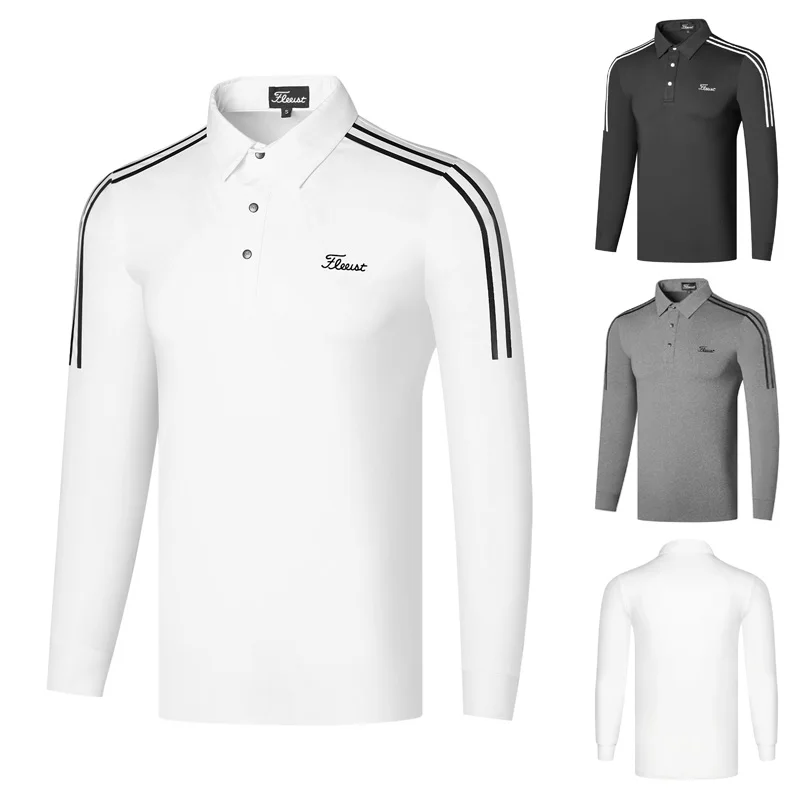 Golf clothes in autumn and winter men's zipper jersey sports outdoor long sleeve T-shirt polo shirt breathable and quick drying
Golf clothes in autumn and winter men's zipper jersey sports outdoor long sleeve T-shirt polo shirt breathable and quick drying