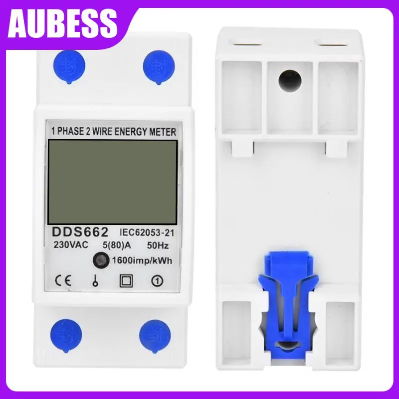 Two Wire Energy Electric Meter Kwh Wattmeter Power Consumption Energy Meter Lcd Digital Display Backlight Smart Home
Two Wire Energy Electric Meter Kwh Wattmeter Power Consumption Energy Meter Lcd Digital Display Backlight Smart Home