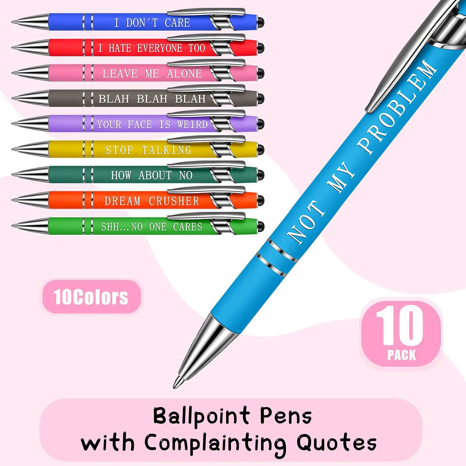 Office Inspirational Quotes Copywriting Ballpoint Pen Black Pen Ballpoint Pen Text Bamboo Encouragement Pen Screen Handle Z2Q8
Office Inspirational Quotes Copywriting Ballpoint Pen Black Pen Ballpoint Pen Text Bamboo Encouragement Pen Screen Handle Z2Q8