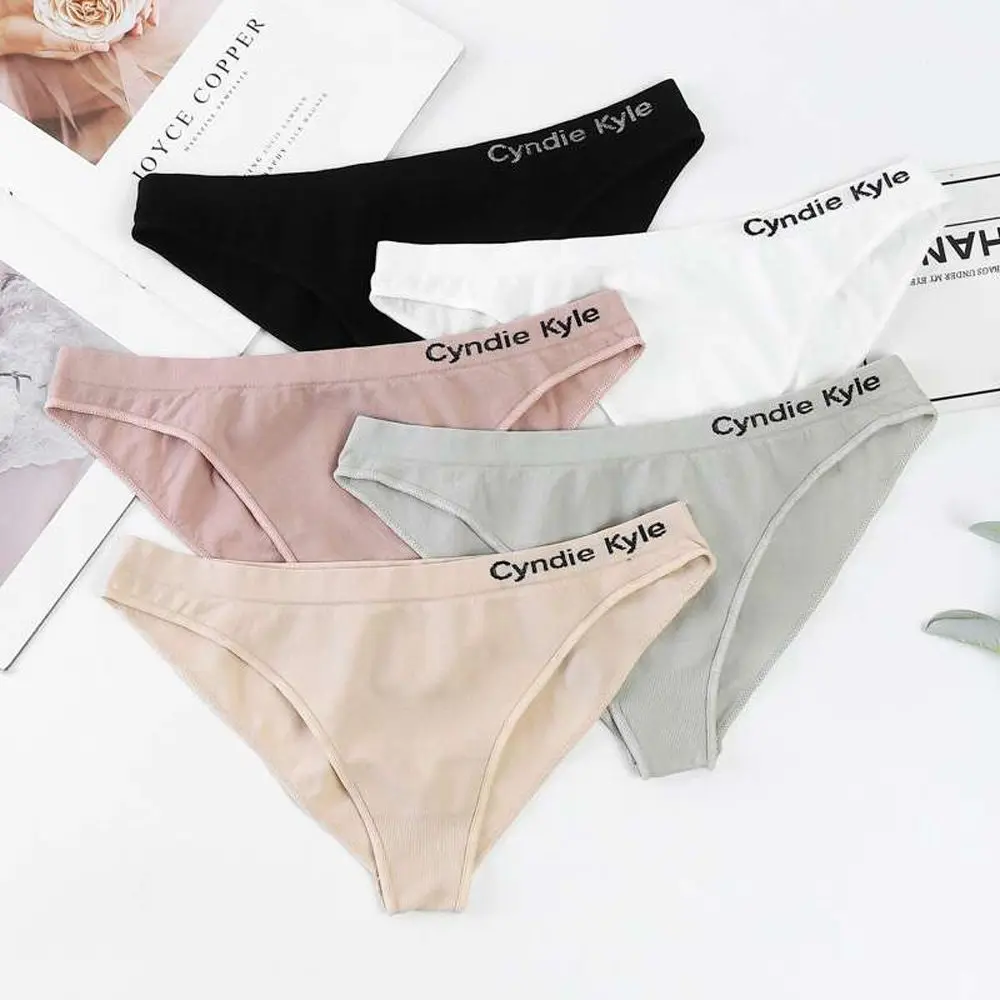 Sexy Letter Print Seamless Panties Fitness Comfortable High Elastic Underwear Cotton Crotch T-Shape Lingerie
Sexy Letter Print Seamless Panties Fitness Comfortable High Elastic Underwear Cotton Crotch T-Shape Lingerie