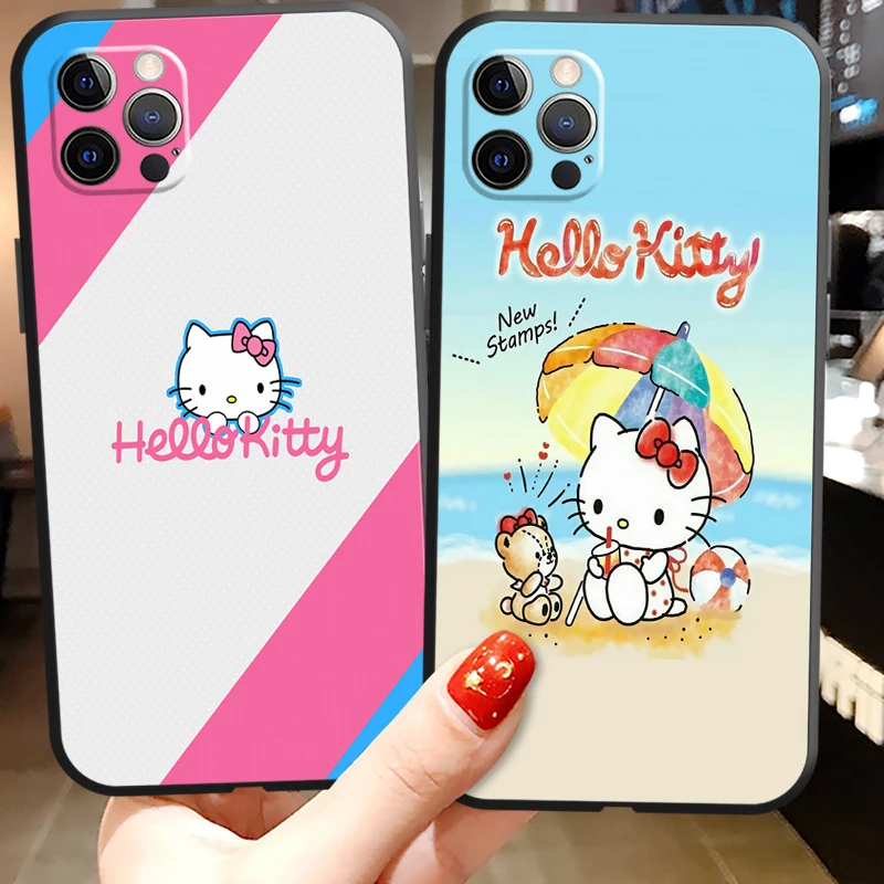 Hello Kitty Cute Phone Cases For iPhone 11 12 Pro MAX 6S 7 8 Plus XS MAX 12 13 Mini X XR SE 2020 Funda Soft TPU Coque Carcasa
Hello Kitty Cute Phone Cases For iPhone 11 12 Pro MAX 6S 7 8 Plus XS MAX 12 13 Mini X XR SE 2020 Funda Soft TPU Coque Carcasa