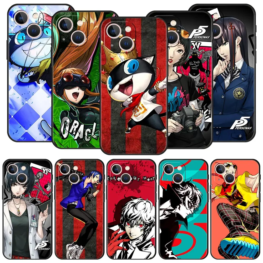 Persona 5 Anime Luxury Phone Case For iPhone 13 12 11 Pro Max Mini 7 8 Plus Shell iPhone X XR XS Max SE 2022 Black Cover Fundas 
Persona 5 Anime Luxury Phone Case For iPhone 13 12 11 Pro Max Mini 7 8 Plus Shell iPhone X XR XS Max SE 2022 Black Cover Fundas