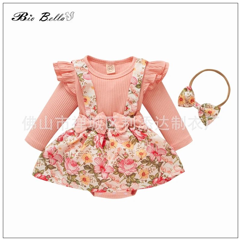 Baby Girls Bodysuit Flower Spring Summer Infantil Tutu Birthday 0-18 Month Toddler Baptism Bebes Long Sleeve Children Overalls
Baby Girls Bodysuit Flower Spring Summer Infantil Tutu Birthday 0-18 Month Toddler Baptism Bebes Long Sleeve Children Overalls