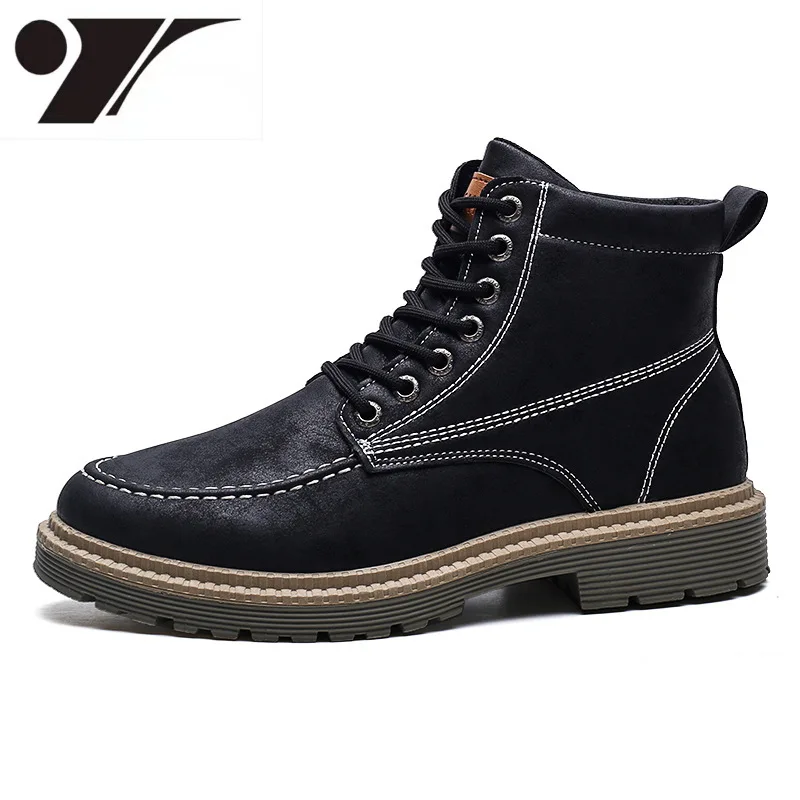 Новые модные высокие ботинки Dr. Martens Повседневная и удобная мужская обувь в стиле ретро Нескользящие износостойкие мужские кожаные ботинки
Новые модные высокие ботинки Dr. Martens Повседневная и удобная мужская обувь в стиле ретро Нескользящие износостойкие мужские кожаные ботинки