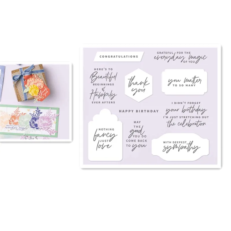HAPPY BIRTHDAY Clear Stamp and Metal Cutting Dies for DIY Scrapbooking Paper Card Decoration Template Craft Supplies 2023 NEW
HAPPY BIRTHDAY Clear Stamp and Metal Cutting Dies for DIY Scrapbooking Paper Card Decoration Template Craft Supplies 2023 NEW