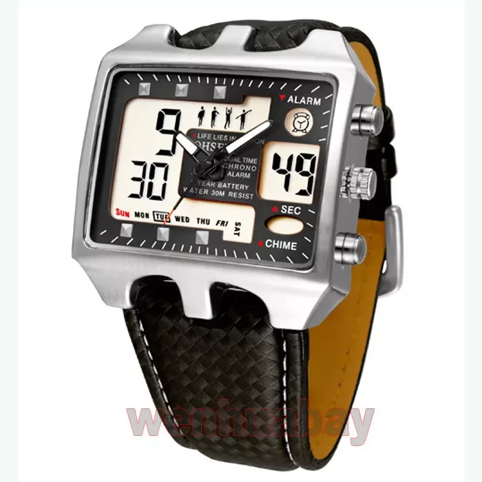 Hot Ticket Men's Sports Waterproof Electronic Racing Multi-Functional Fashion Watch watches for men and women trending prod
Hot Ticket Men's Sports Waterproof Electronic Racing Multi-Functional Fashion Watch watches for men and women trending prod