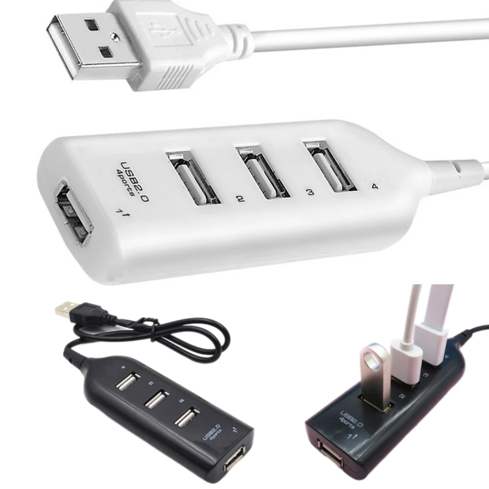 Electronic Tool 4-Port USB 2.0 Hub Splitter Extender Splitter with 1.6 Feet Cable for Computer Flash Drive Mobile Hard Drive
Electronic Tool 4-Port USB 2.0 Hub Splitter Extender Splitter with 1.6 Feet Cable for Computer Flash Drive Mobile Hard Drive