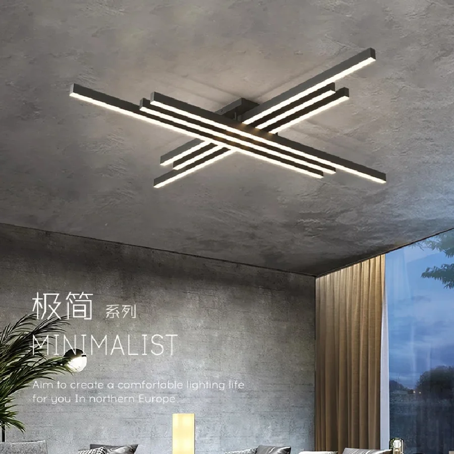 Modern Nordic LED chandelier with remote control LED ceiling chandelier living room dining room kitchen bedroom black light
Modern Nordic LED chandelier with remote control LED ceiling chandelier living room dining room kitchen bedroom black light