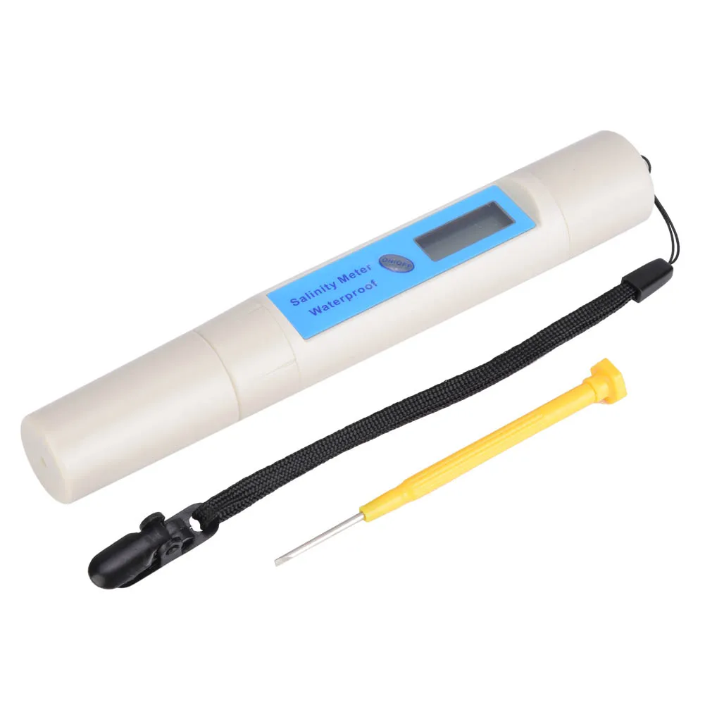 Salinity Meter Pen Handheld Salinity Tester Sea Salt Salimeter for Aquarium Pond digital
Salinity Meter Pen Handheld Salinity Tester Sea Salt Salimeter for Aquarium Pond digital