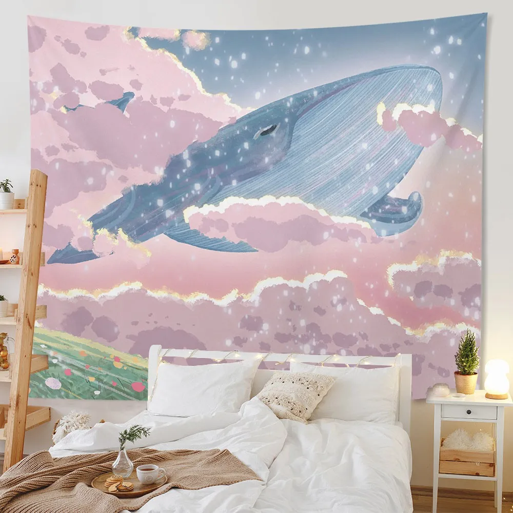Tapestry Wall Hanging Bedroom Decor Living Room Wall Hanging Healing Whale Tapestry Background Cloth Room Decor
Tapestry Wall Hanging Bedroom Decor Living Room Wall Hanging Healing Whale Tapestry Background Cloth Room Decor