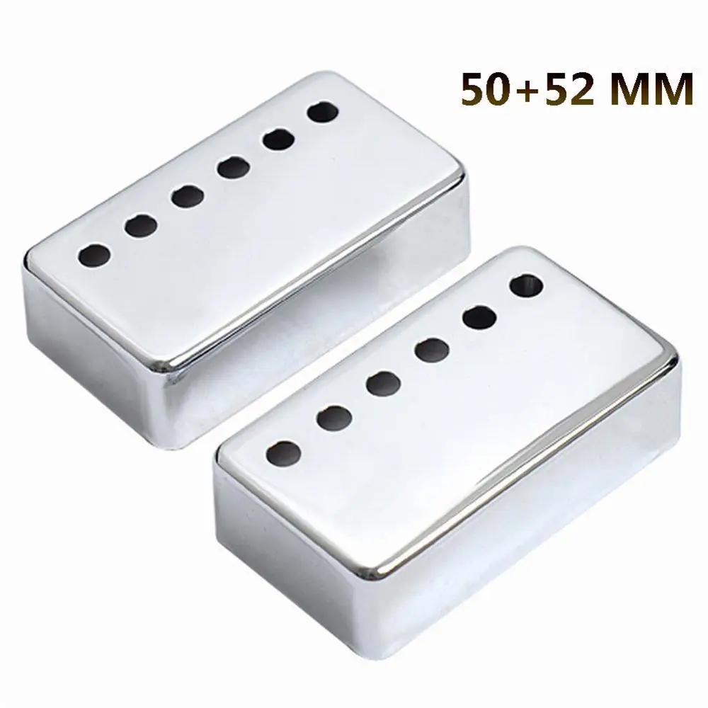 1 Pair Electric Guitar Humbucker Pickup Cover 50 + 52mm For LP Style Electric Guitar Gold / Silver / Black
1 Pair Electric Guitar Humbucker Pickup Cover 50 + 52mm For LP Style Electric Guitar Gold / Silver / Black