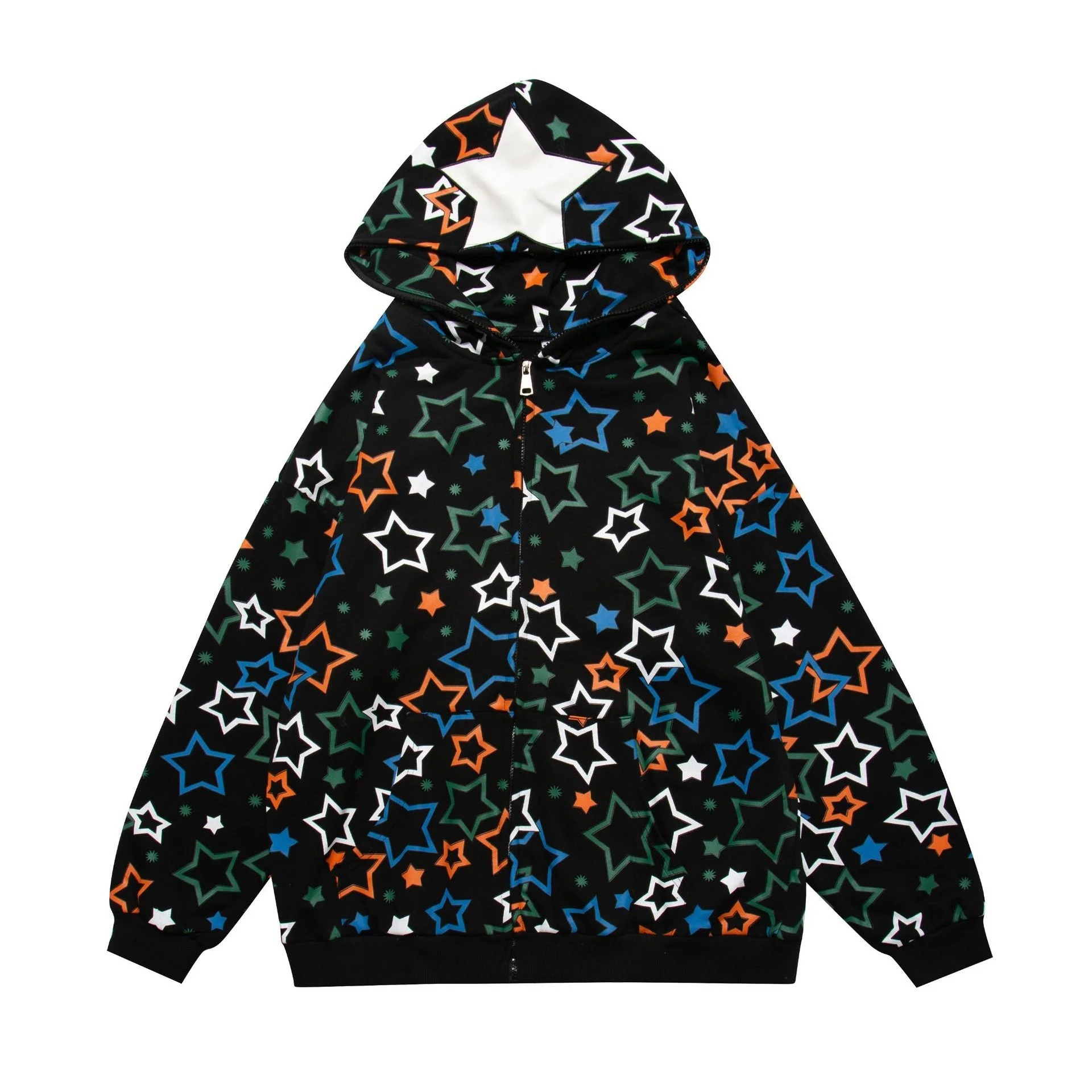 Vintage Hoodie Sweatshirt Jacket Y2K Grunge Streetwear Hip Hop Star Print Zip Up Hooded Coats Fashion Harajuku Cotton Loose Tops
Vintage Hoodie Sweatshirt Jacket Y2K Grunge Streetwear Hip Hop Star Print Zip Up Hooded Coats Fashion Harajuku Cotton Loose Tops