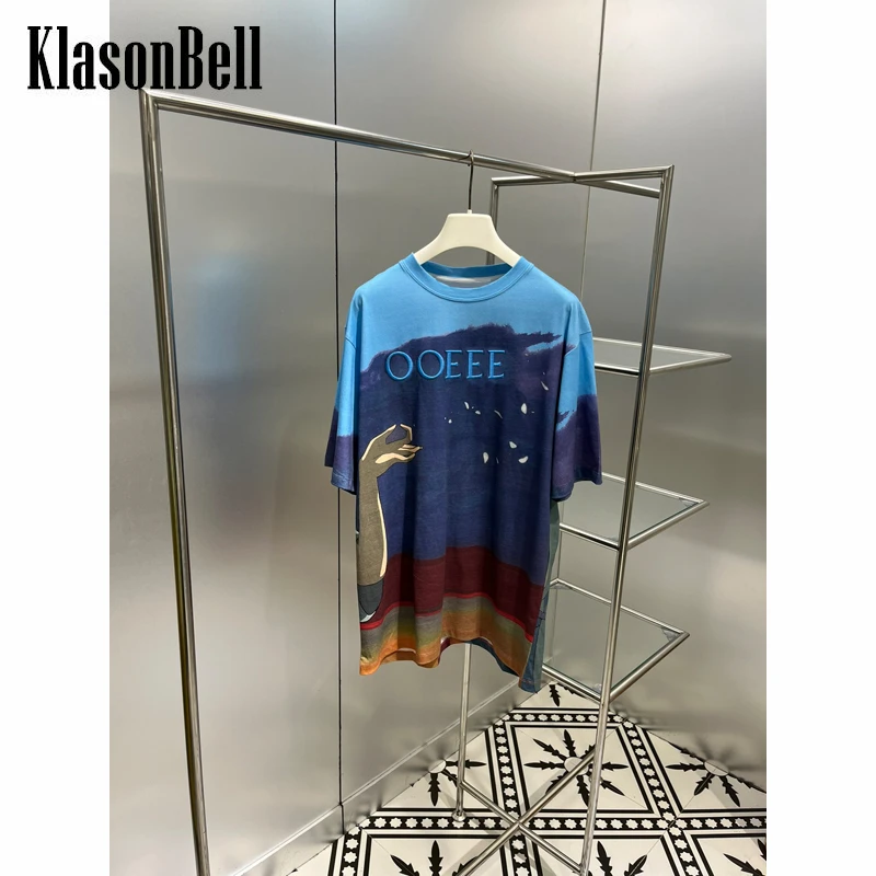 2,15 KlasonBell вышитая надпись мультяшный принт круглый вырез Свободная Повседневная футболка для женщин
2,15 KlasonBell вышитая надпись мультяшный принт круглый вырез Свободная Повседневная футболка для женщин