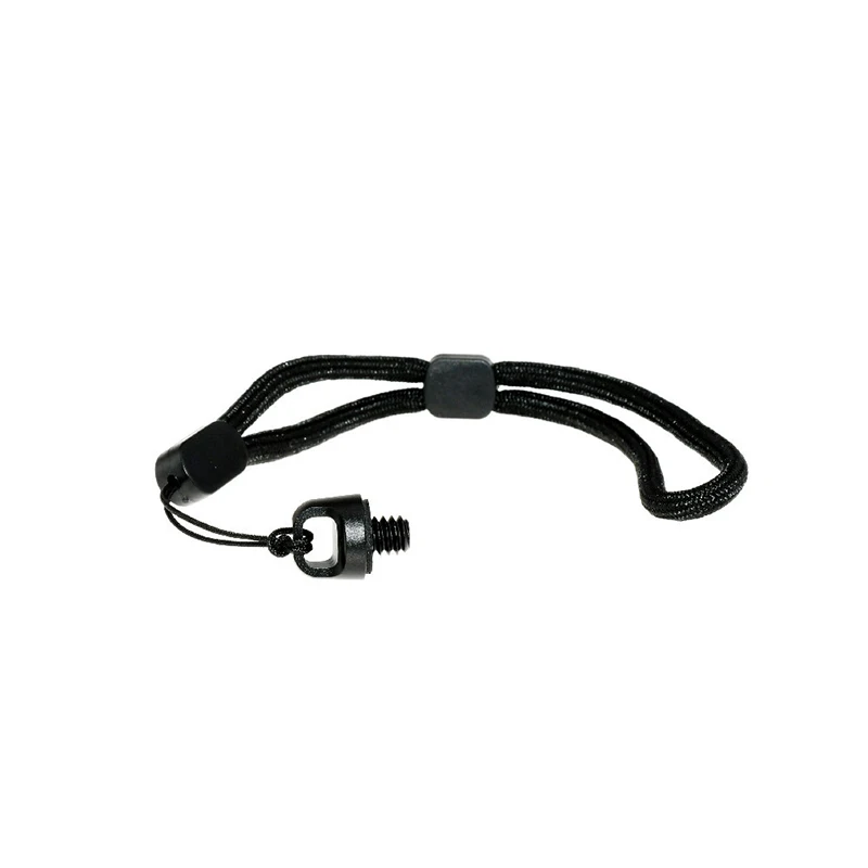 

1/4 Inch Handle Camera Screw 1/4" D Ring Adapter w 14cm Adjustable Hand Wristband Lanyard Strap Sling for Tripod Photo Studio