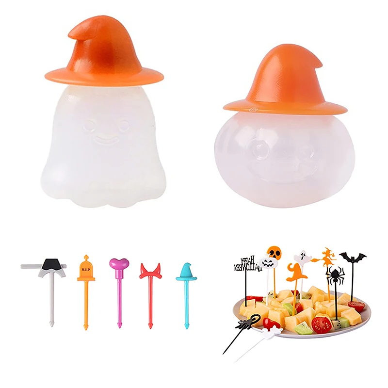 Бутылка для приправ и соуса на Хэллоуин, портативная бутылка для томатного кетчупа, салата, туалетной ершика, вилка для фруктов на Хэллоуин 
Бутылка для приправ и соуса на Хэллоуин, портативная бутылка для томатного кетчупа, салата, туалетной ершика, вилка для фруктов на Хэллоуин