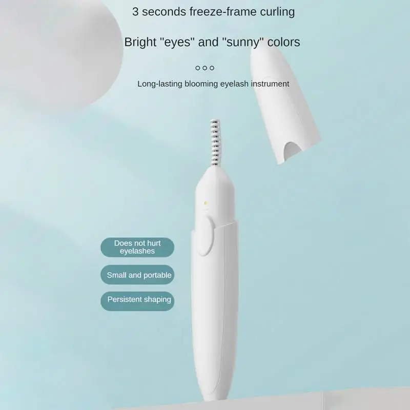 Electric Brush Head Eyelash Curler Lasting Curling Not Collapsing Super Shaped Eyelash Curling Device Portable USB Eyelash Tools 
Electric Brush Head Eyelash Curler Lasting Curling Not Collapsing Super Shaped Eyelash Curling Device Portable USB Eyelash Tools