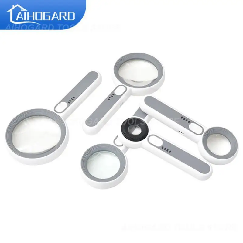 Night Mode High Definition Loupe Handheld Magnifier Gemology Glass Lens New Soft Light Magnifying Glass Usb Rechargeable 5x-30x
Night Mode High Definition Loupe Handheld Magnifier Gemology Glass Lens New Soft Light Magnifying Glass Usb Rechargeable 5x-30x