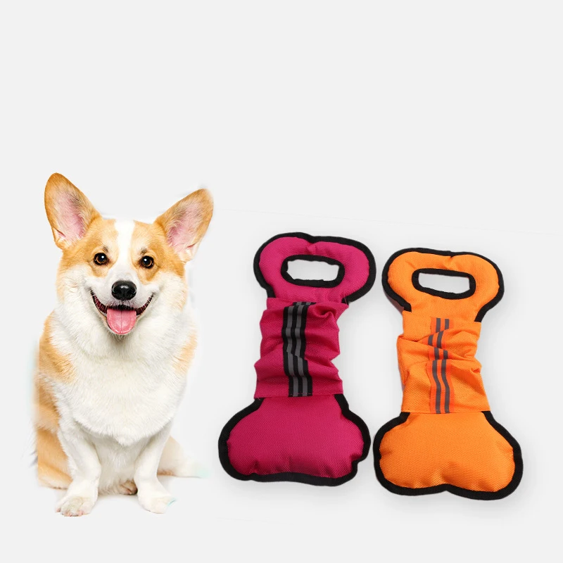 Pet Training Dog Toys Bite-resistant Safety Bone Bite Stick Puppy Oxford Cloth Chew Toys Molar Teeth Cleaning Interactive Toys
Pet Training Dog Toys Bite-resistant Safety Bone Bite Stick Puppy Oxford Cloth Chew Toys Molar Teeth Cleaning Interactive Toys