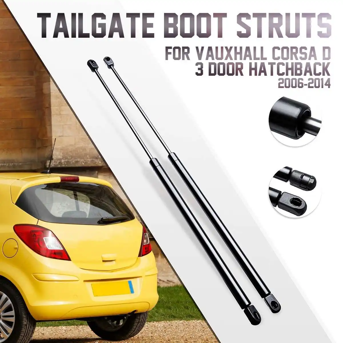 2pcs Car Rear Trunk Tailgate Boot Gas Spring Gas Strut Struts Support Bar For Vauxhall Corsa D 3 Door Hatchback 2006-2014
2pcs Car Rear Trunk Tailgate Boot Gas Spring Gas Strut Struts Support Bar For Vauxhall Corsa D 3 Door Hatchback 2006-2014
