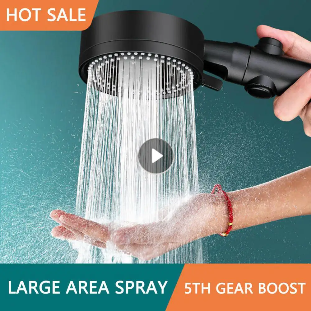Bath Faucets Shower Head Water Saving 5 Modes Adjustable High Pressure Showerhead Handheld Spray Nozzle Bathroom Accessories 
Bath Faucets Shower Head Water Saving 5 Modes Adjustable High Pressure Showerhead Handheld Spray Nozzle Bathroom Accessories