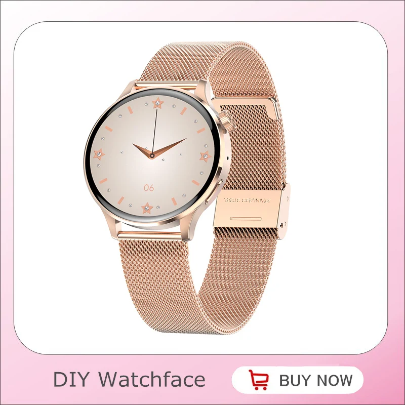 Woman Smartwatch Answer Call Voice Assistant NFC Female Physiological Cycle Custom Dial Weather Smart Watch for Android IOS
Woman Smartwatch Answer Call Voice Assistant NFC Female Physiological Cycle Custom Dial Weather Smart Watch for Android IOS