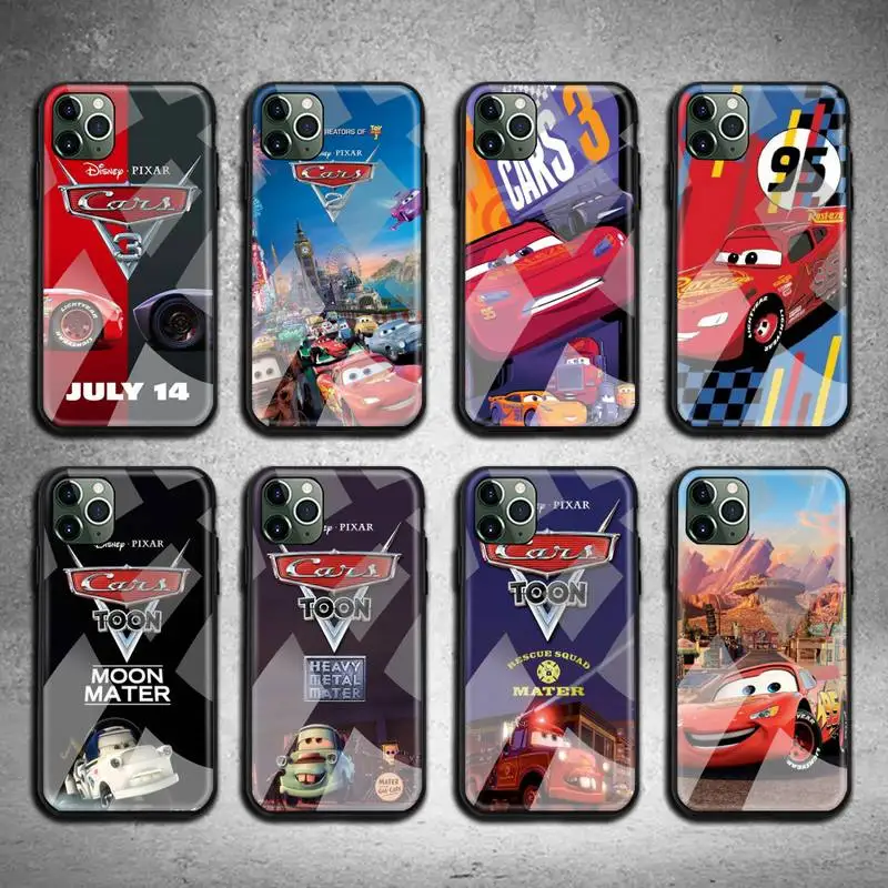 Cartoon Cars Lightning McQueen Phone Case Tempered Glass For iPhone 13 12 11 Pro Mini XR XS MAX 8 X 7 6S 6 Plus SE 2020 cover
Cartoon Cars Lightning McQueen Phone Case Tempered Glass For iPhone 13 12 11 Pro Mini XR XS MAX 8 X 7 6S 6 Plus SE 2020 cover