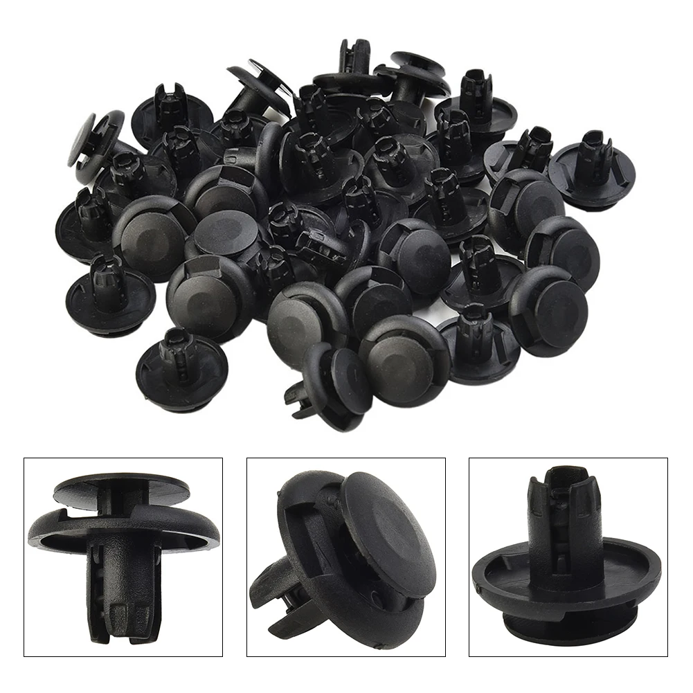 50Pcs Car Fender Push Pin Rivet 8mm Hole Plastic Push Pin Rivet Fastener Clips For Car Bumper Door Trim Retainer Fastener Kits
50Pcs Car Fender Push Pin Rivet 8mm Hole Plastic Push Pin Rivet Fastener Clips For Car Bumper Door Trim Retainer Fastener Kits