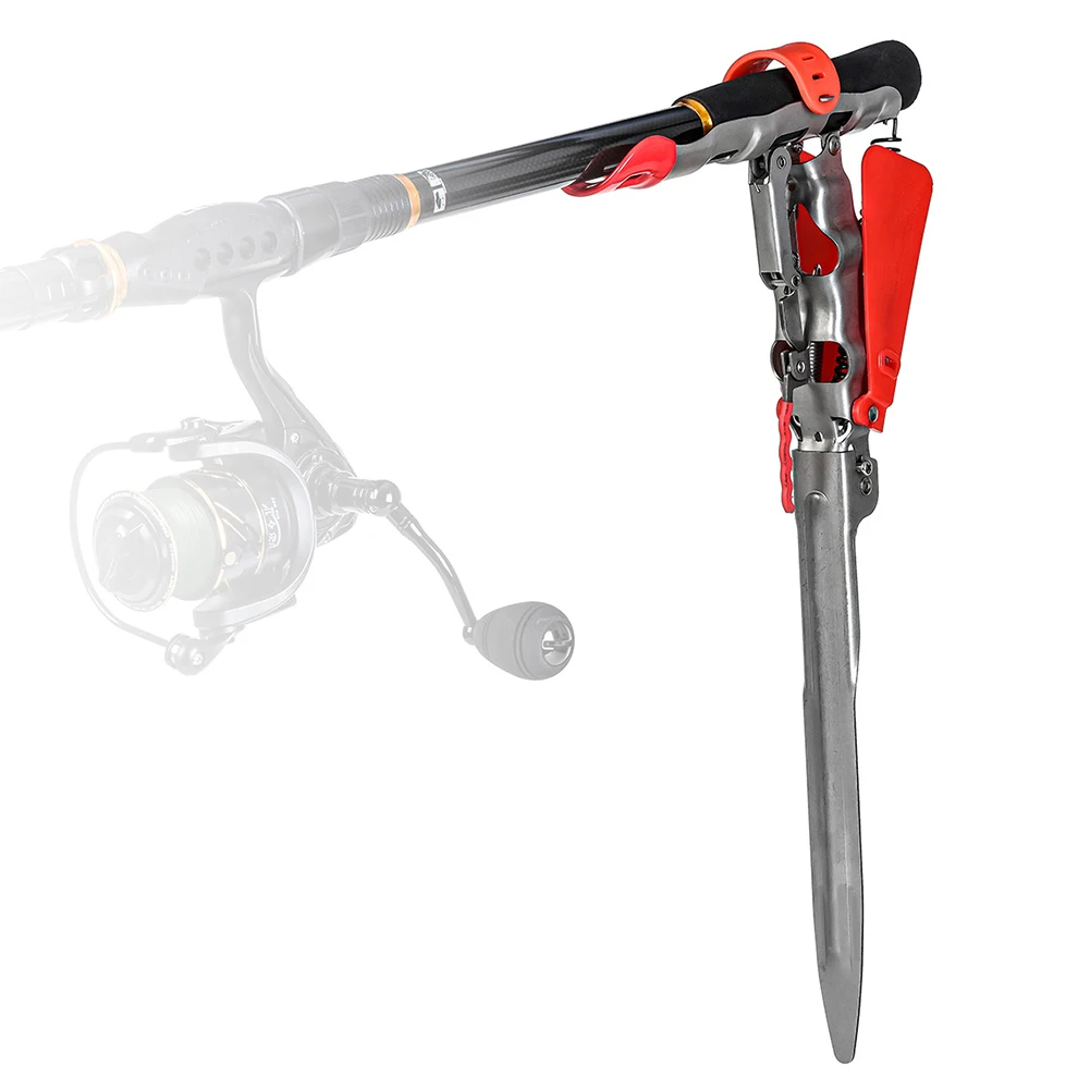 Practical Can Be Easily Inserted Into The Mud Fishing Rod Holder Fishing Rod 12cm/4.7inch 2 Springs Stainless Steel
Practical Can Be Easily Inserted Into The Mud Fishing Rod Holder Fishing Rod 12cm/4.7inch 2 Springs Stainless Steel