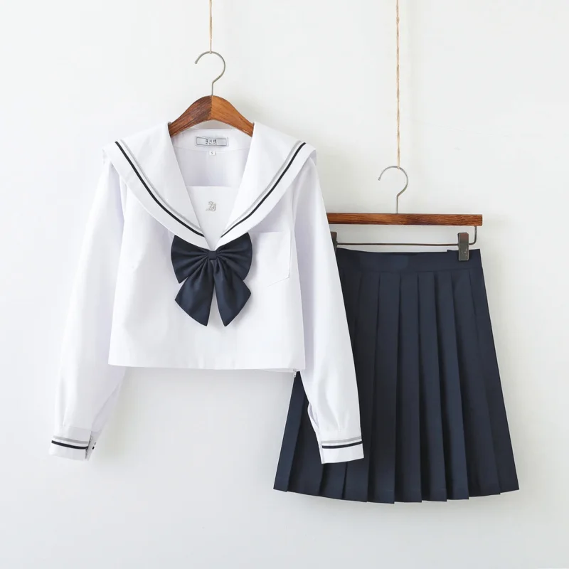 2022 Spring And Autumn Jk Uniform Full Set Of Long-sleeved Japanese Student College Style Cosplay Suit S-2XL
2022 Spring And Autumn Jk Uniform Full Set Of Long-sleeved Japanese Student College Style Cosplay Suit S-2XL