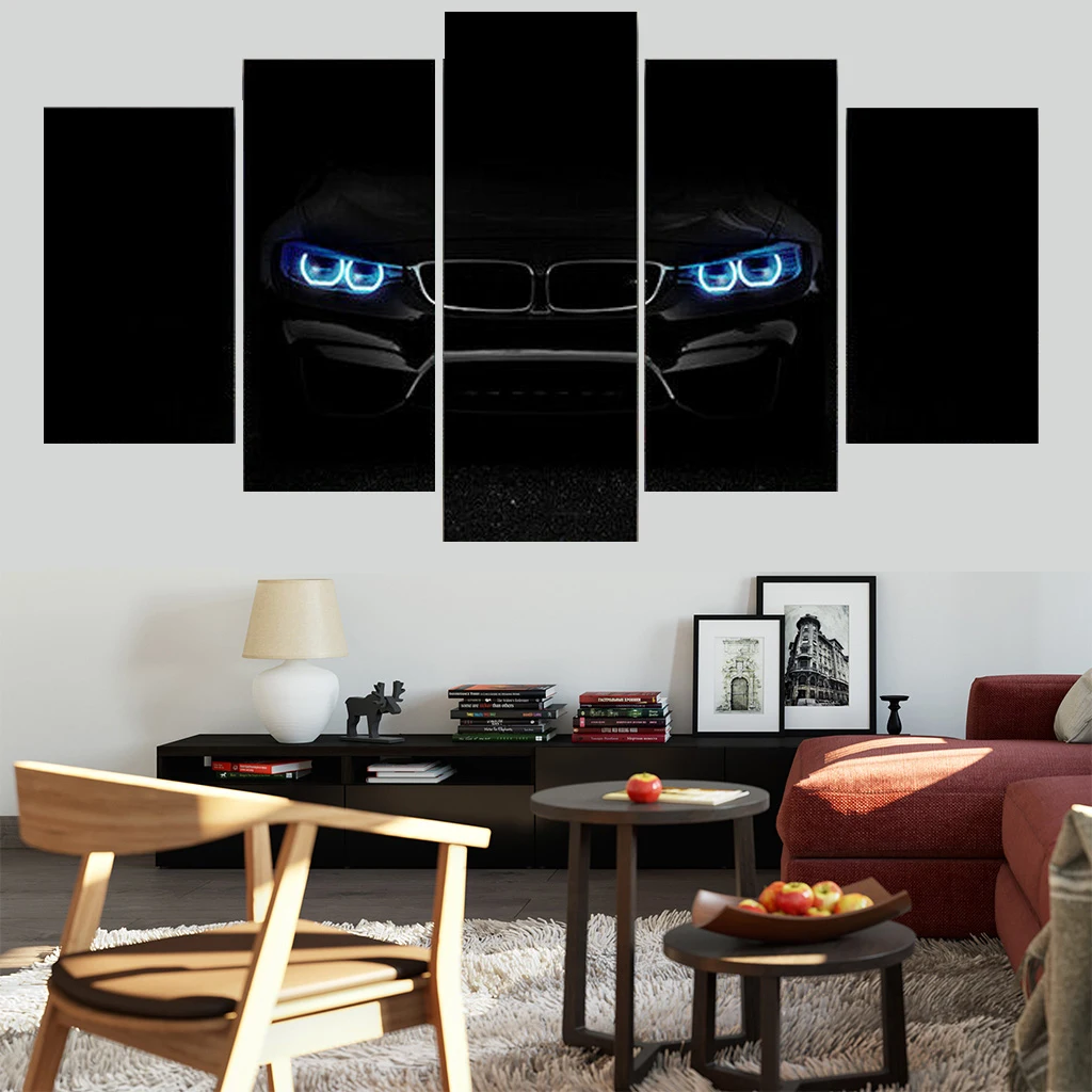 Unframed 5 Pcs B-M-W M3 Headlights Sports Car Paintings Canvas Picture Wall Art Posters for Living Room Office Home Decor
Unframed 5 Pcs B-M-W M3 Headlights Sports Car Paintings Canvas Picture Wall Art Posters for Living Room Office Home Decor
