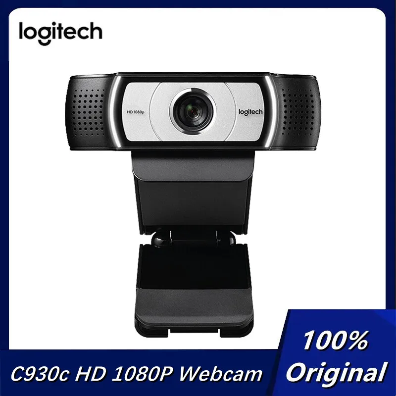 Оригинальная веб-камера Logitech C930c HD 1080P, объектив Zeiss, USB видеокамера с 4-кратным цифровым зумом, Обновленная камера для компьютера
Оригинальная веб-камера Logitech C930c HD 1080P, объектив Zeiss, USB видеокамера с 4-кратным цифровым зумом, Обновленная камера для компьютера