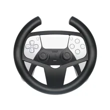 Gamepd Holder Steering Wheel For Controller For PS5 Racing Game Gamepad Joystick For Hand Grip For PS5 Wireless Stand Dock