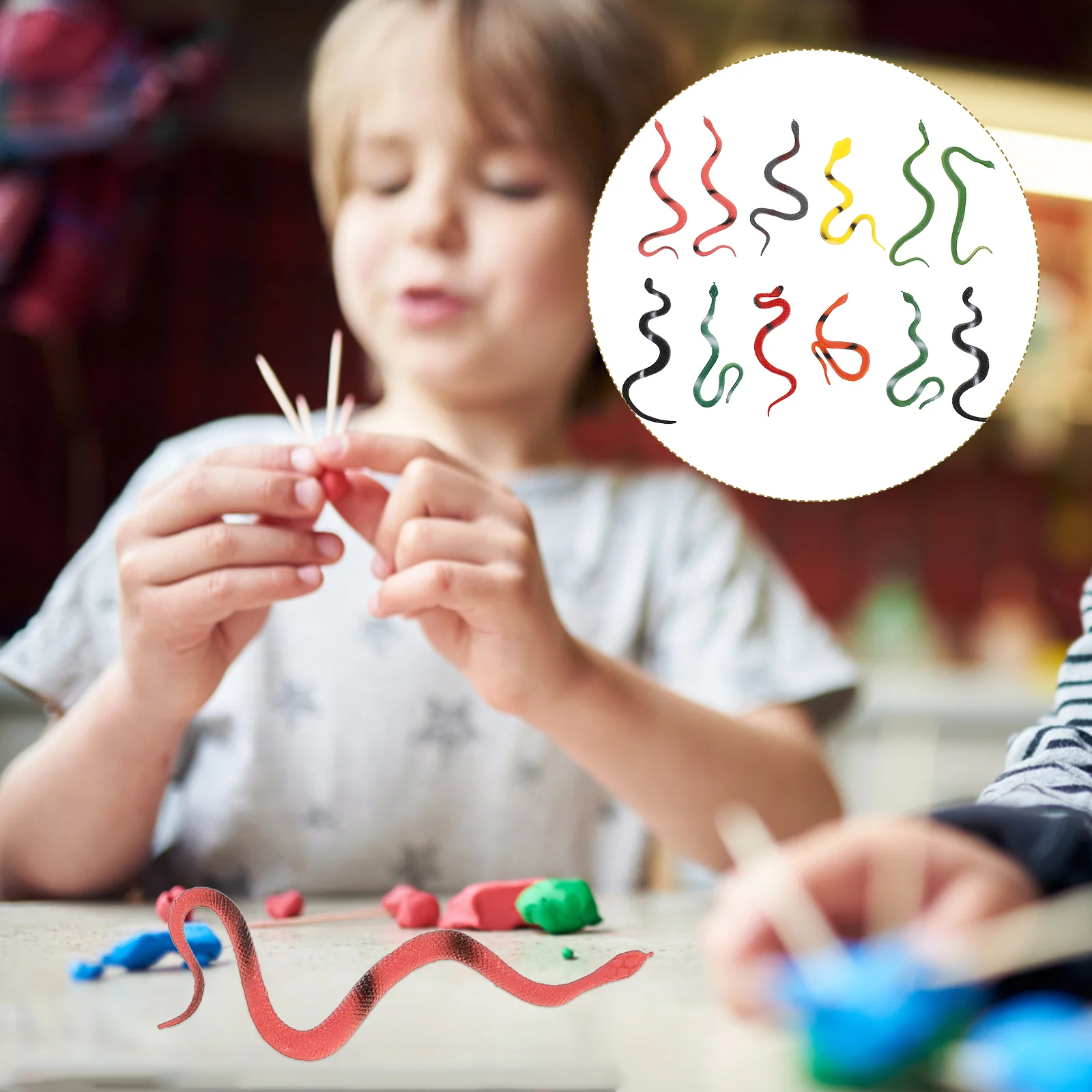 Imitation Snake Toy Simulation Wildlife Kids Educational Toys Plastic Model Table Top Decor Desktop
Imitation Snake Toy Simulation Wildlife Kids Educational Toys Plastic Model Table Top Decor Desktop