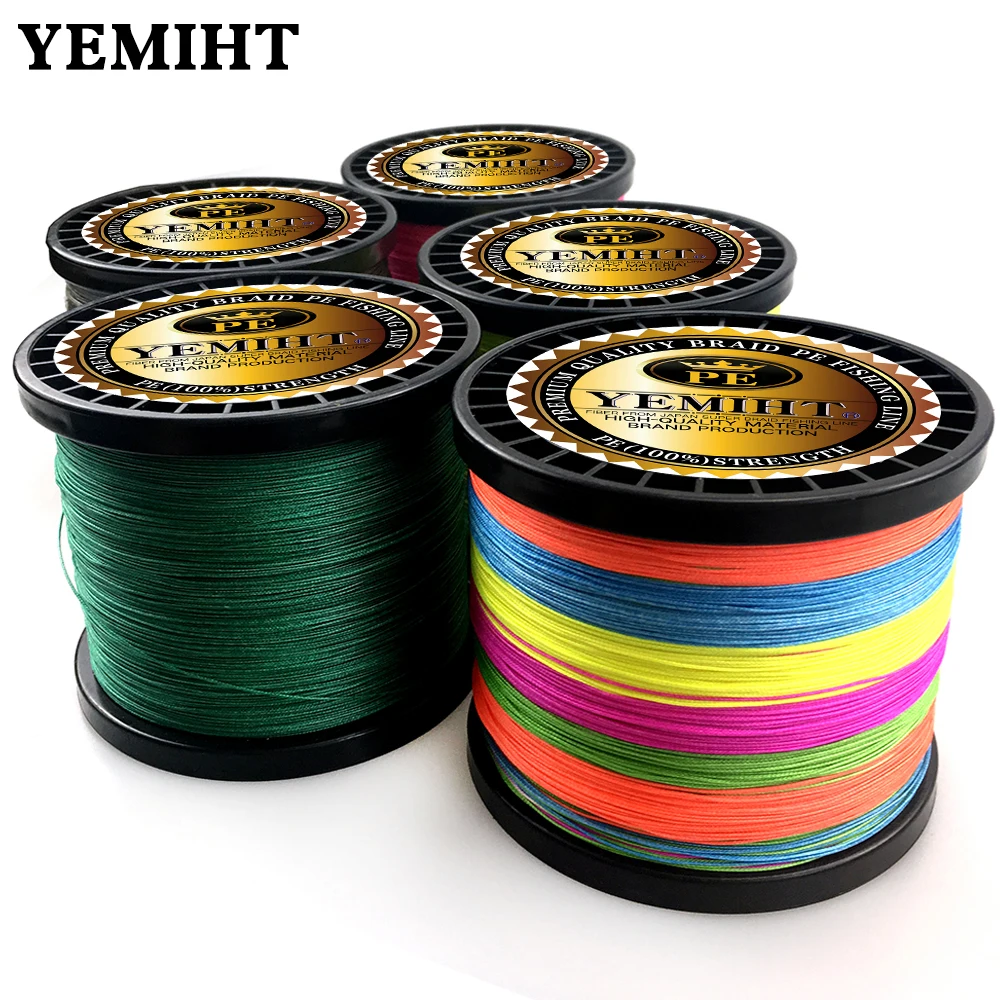 YEMIHT 8 Strands PE Fishing Line Braid Fishing Line Multifilament Fishing Wire Carp 1000M Fishing Line Pesca
YEMIHT 8 Strands PE Fishing Line Braid Fishing Line Multifilament Fishing Wire Carp 1000M Fishing Line Pesca