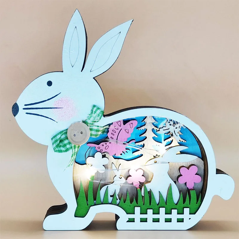 Светящиеся разноцветные кролики, кролики, пасхальные весенвечерние ничные украшения для дома и рабочего стола, Счастливого пасхального дня 2023 
Светящиеся разноцветные кролики, кролики, пасхальные весенвечерние ничные украшения для дома и рабочего стола, Счастливого пасхального дня 2023