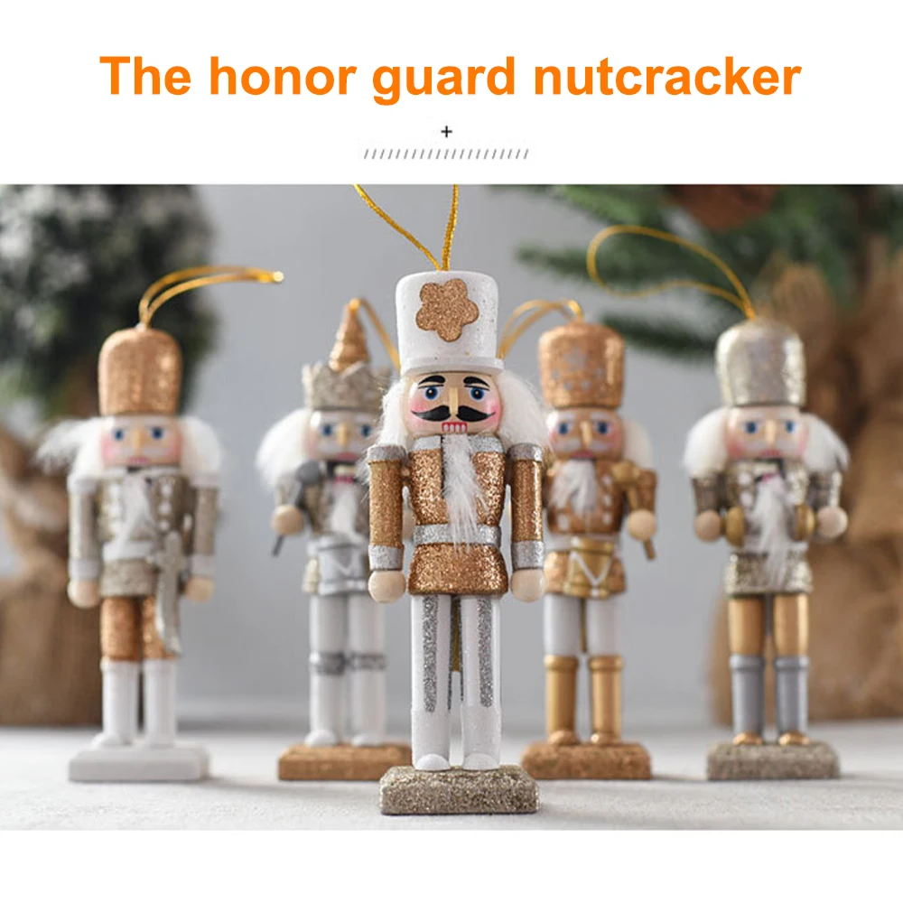 1 Set Christmas Nutcracker Mini Wooden Soldier Kit Christmas Tree Hanging Pendants Creative Craft Decor New Year Gifts Ornament
1 Set Christmas Nutcracker Mini Wooden Soldier Kit Christmas Tree Hanging Pendants Creative Craft Decor New Year Gifts Ornament