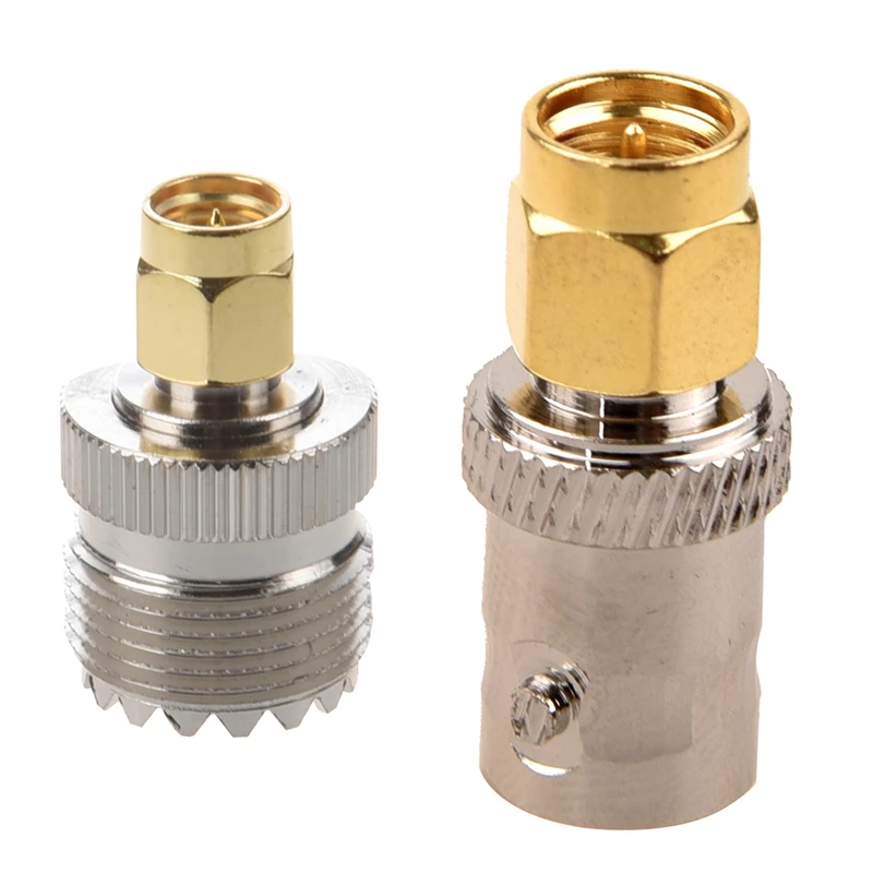 2 шт. разъем: 1 шт. переходник SMA-гнездо BNC и 1 шт. УВЧ SO-239 SO239 гнездо-SMA штекер, разъем Coaxi
2 шт. разъем: 1 шт. переходник SMA-гнездо BNC и 1 шт. УВЧ SO-239 SO239 гнездо-SMA штекер, разъем Coaxi