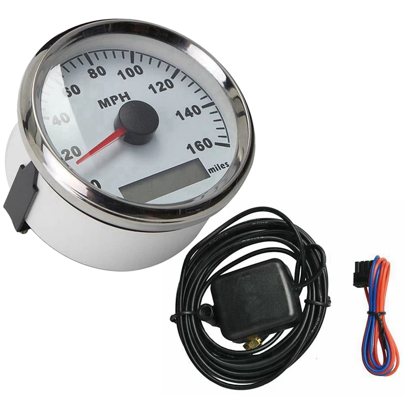 GPS Digital Speedometer GPS Speedometer ABS 85Mm Waterproof 160MPH For Car Truck Motorcycle Marine
GPS Digital Speedometer GPS Speedometer ABS 85Mm Waterproof 160MPH For Car Truck Motorcycle Marine