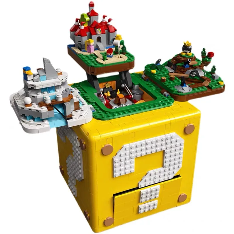 Super Marioed 64 Question Mark Block Model Compatible 71395 Bricks Game Building Bricks Toys for Child Kids Birthday Gift
Super Marioed 64 Question Mark Block Model Compatible 71395 Bricks Game Building Bricks Toys for Child Kids Birthday Gift