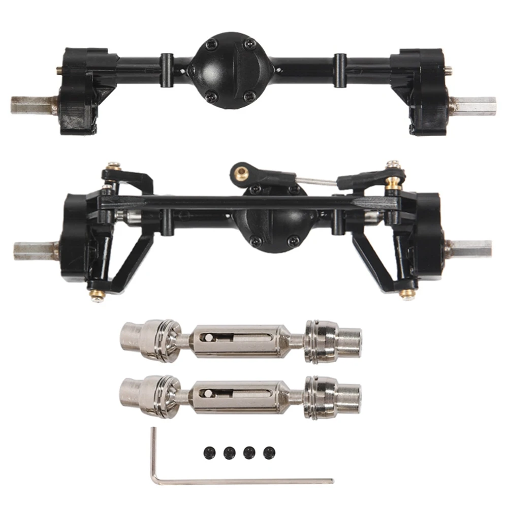 2Pcs Front and Rear Portal Axle with Metal Drive Shaft for WPL C14 C24 C24-1 C34 C44 B14 B24 1/16 RC Car Upgrade Parts
2Pcs Front and Rear Portal Axle with Metal Drive Shaft for WPL C14 C24 C24-1 C34 C44 B14 B24 1/16 RC Car Upgrade Parts